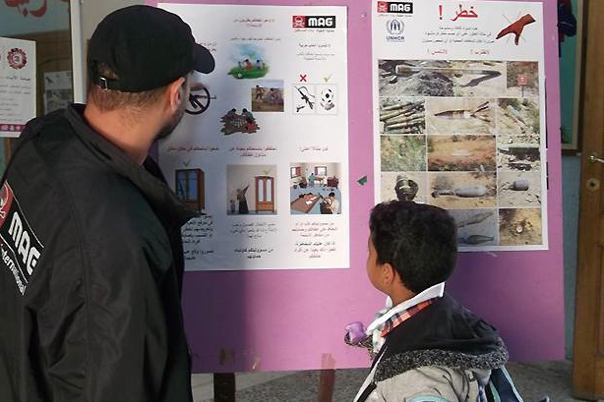 Tripoli residents alerted to risks of explosive remnants from armed clashes