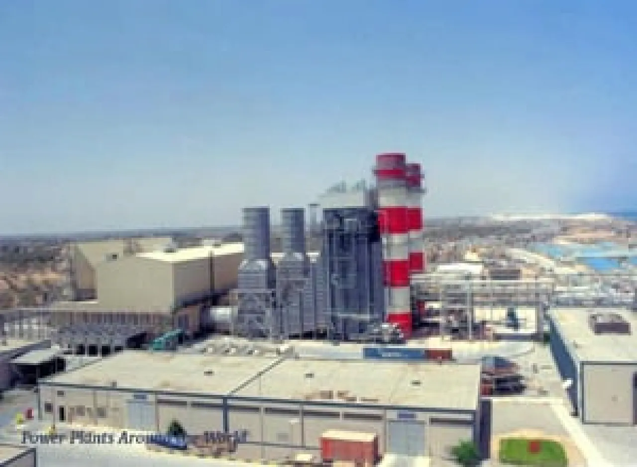 GECOL's power plant in Zawia