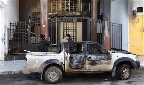 Attackers start fire after failed storming of Libya Al-Ahrar office in Benghazi