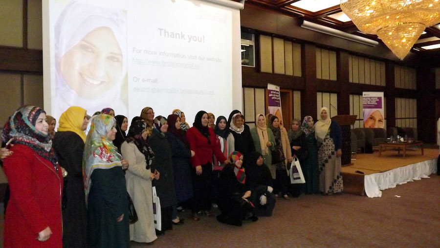 Libyan women find out more about self-development