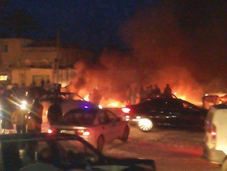 Zawia Local Council offices set ablaze