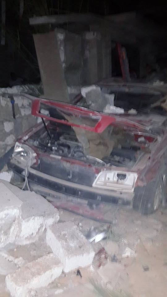 Hashim Bishr home in double bomb attack