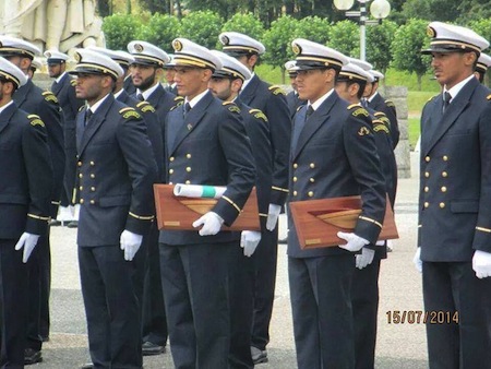 French naval programme promotes 15 Libyan cadets