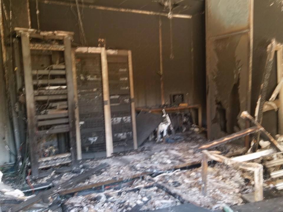 Assema TV studios attacked, again