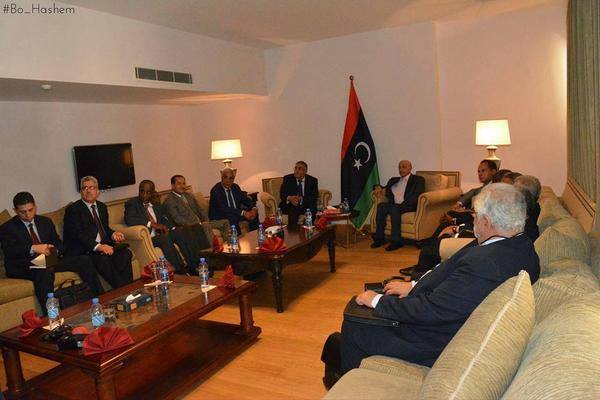 Diplomatic delegation from neighbouring states meets in Tobruk