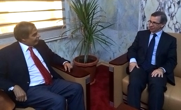 UNSMIL chief meets with head of Constitutional Drafting Assembly