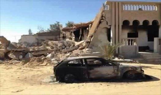 Libya Dawn accused of demolishing Warshefana homes