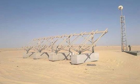 Solar panels along MMR stolen