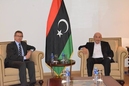Leon meets Saleh in Tobruk in continued push for national dialogue