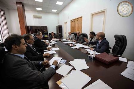 Thinni's fourth cabinet meeting focuses on budget and Benghazi