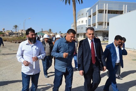Italian Ambassador in Zuwara to say "Thank You"