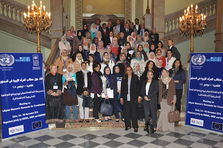 Libya's women leaders attend UN-sponsored workshop in Cairo