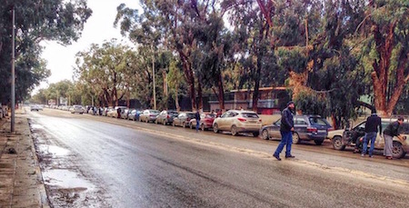 A day in pursuit of petrol in Benghazi