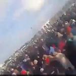 Benghazi protestors carry on despite a mortar attack