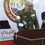 Hafter sworn in as Commander General of Libyan armed forces