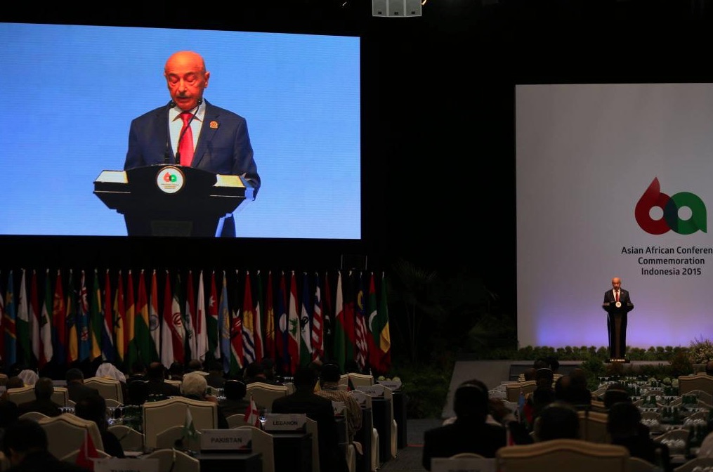 Ageela Saleh meets Indonesian VP to discuss future cooperation between the two countries