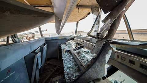Libya Dawn airstrike wrecks Zintan airfield control tower