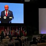 Ageela Saleh meets Indonesian VP to discuss future cooperation between the two countries