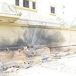 Explosion outside Spanish embassy