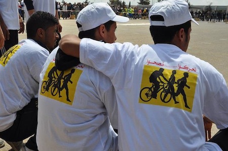 Students get physical with Tripoli Uni’s “Get up and move!”