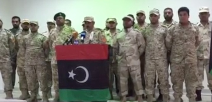 Misrata's military calls for end to fighting and for reconciliation