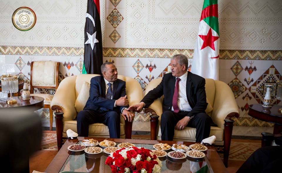 Thinni and Algerian PMs discuss Libya crisis and border security