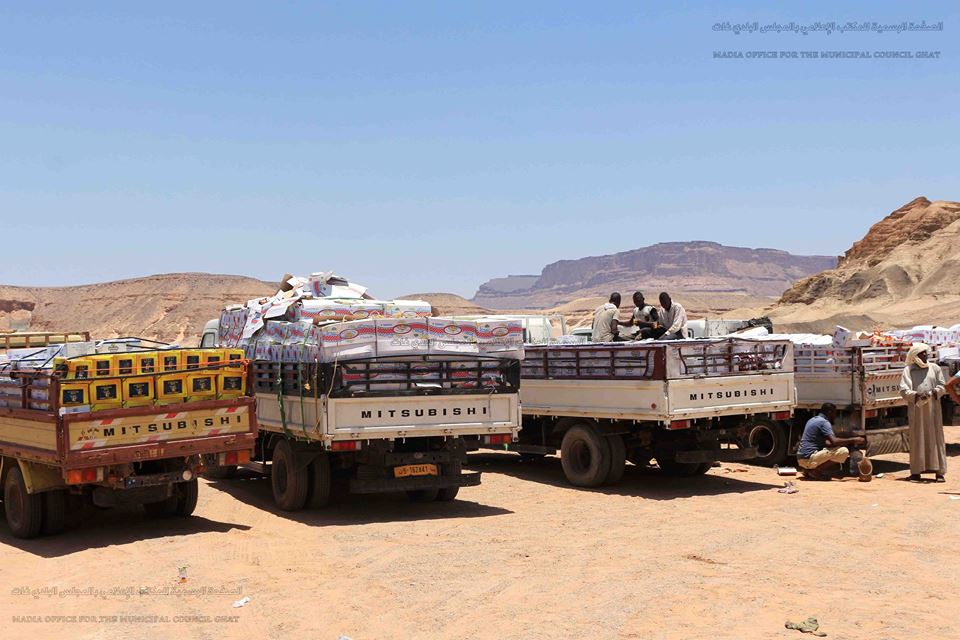 Algeria sends food aid to Ghat