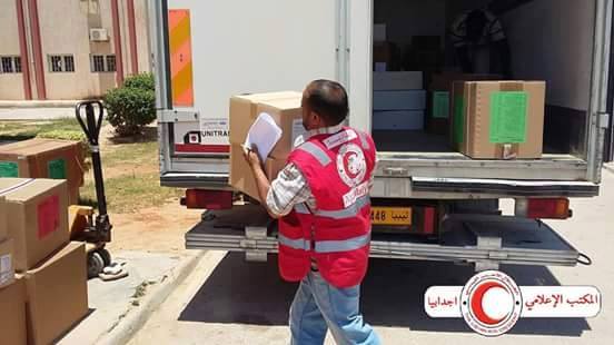 Red Cross sends medical supplies to Ajdabiya