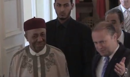 Thinni briefs Maltese Prime Minister on Libyan situation