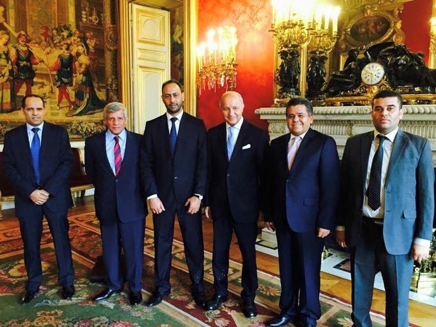 Foreign Minister Al-Dairi seeks French help to end UN weapons ban