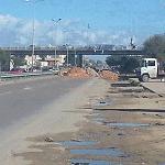 Janzour coast road blocked by fighting