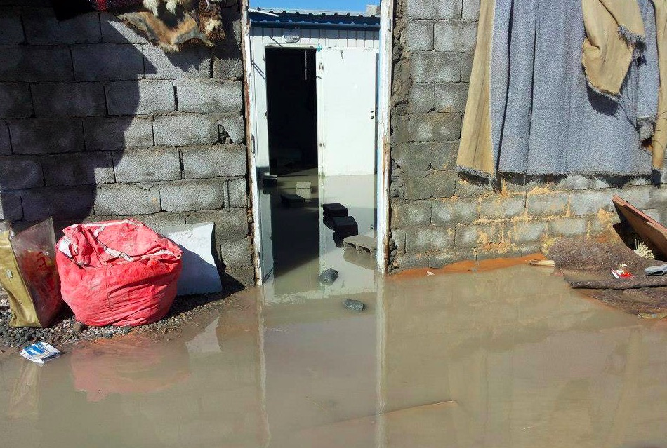 Rain torrential rain in Tripoli again hits Tawerghan refugees hard