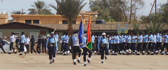 New policemen – and policewomen – for Ghat