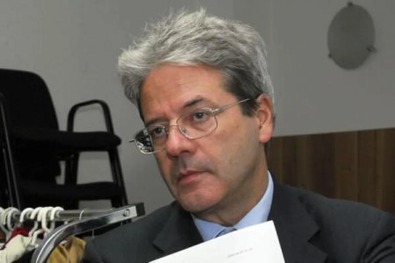 Italian foreign minister Paolo Gentiloni (Italian government)