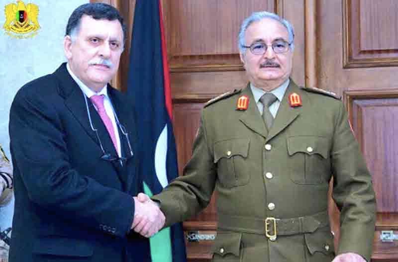 Serraj meets Hafter in Marj