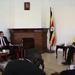 Ghwell in Ugandan talks with Museveni