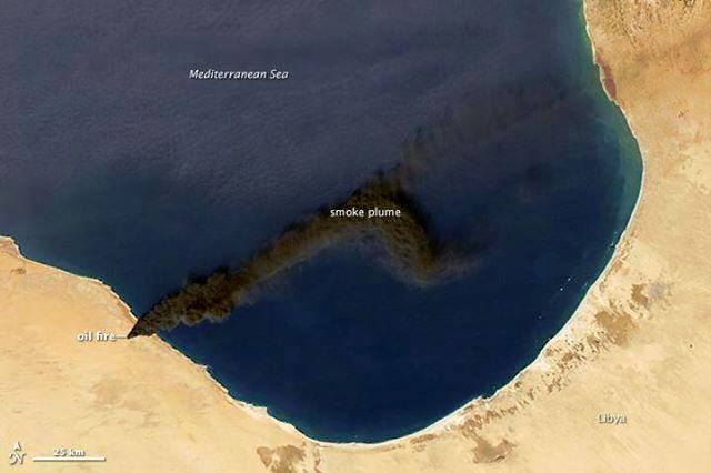 Ras Lanuf tank fires almost extinguished says NOC