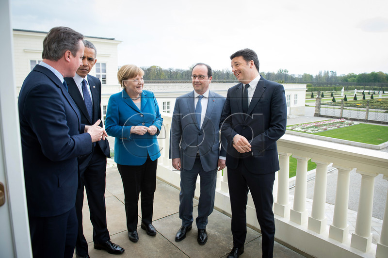 G5 leaders decide little on Libya at brief Hanover meeting