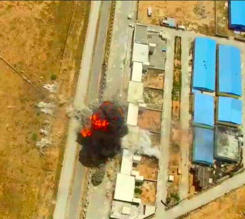 IS drone films Benghazi suicide slaying of four soldiers