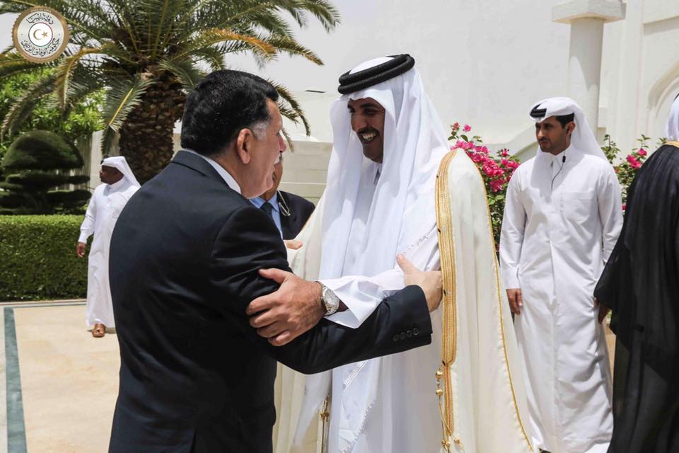 Serraj now in Qatar
