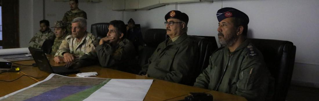 Hafter holds council of war in Benina
