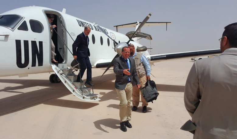 Kobler shocked at wounded fighters in Misrata hospital's reception hall