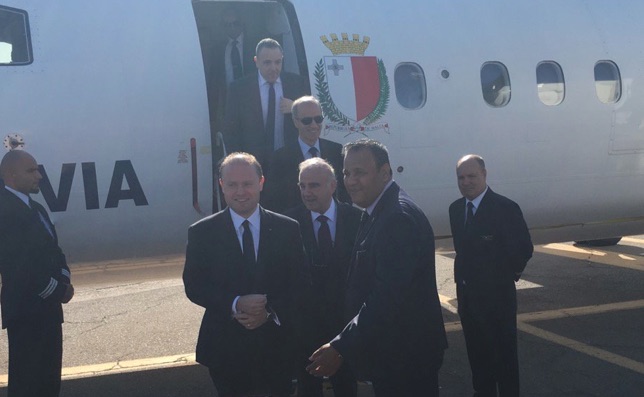 Maltese Prime Minister flies to Tripoli for talks with Serraj