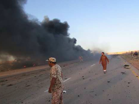 Misratans lose jet during heavy Sirte fighting