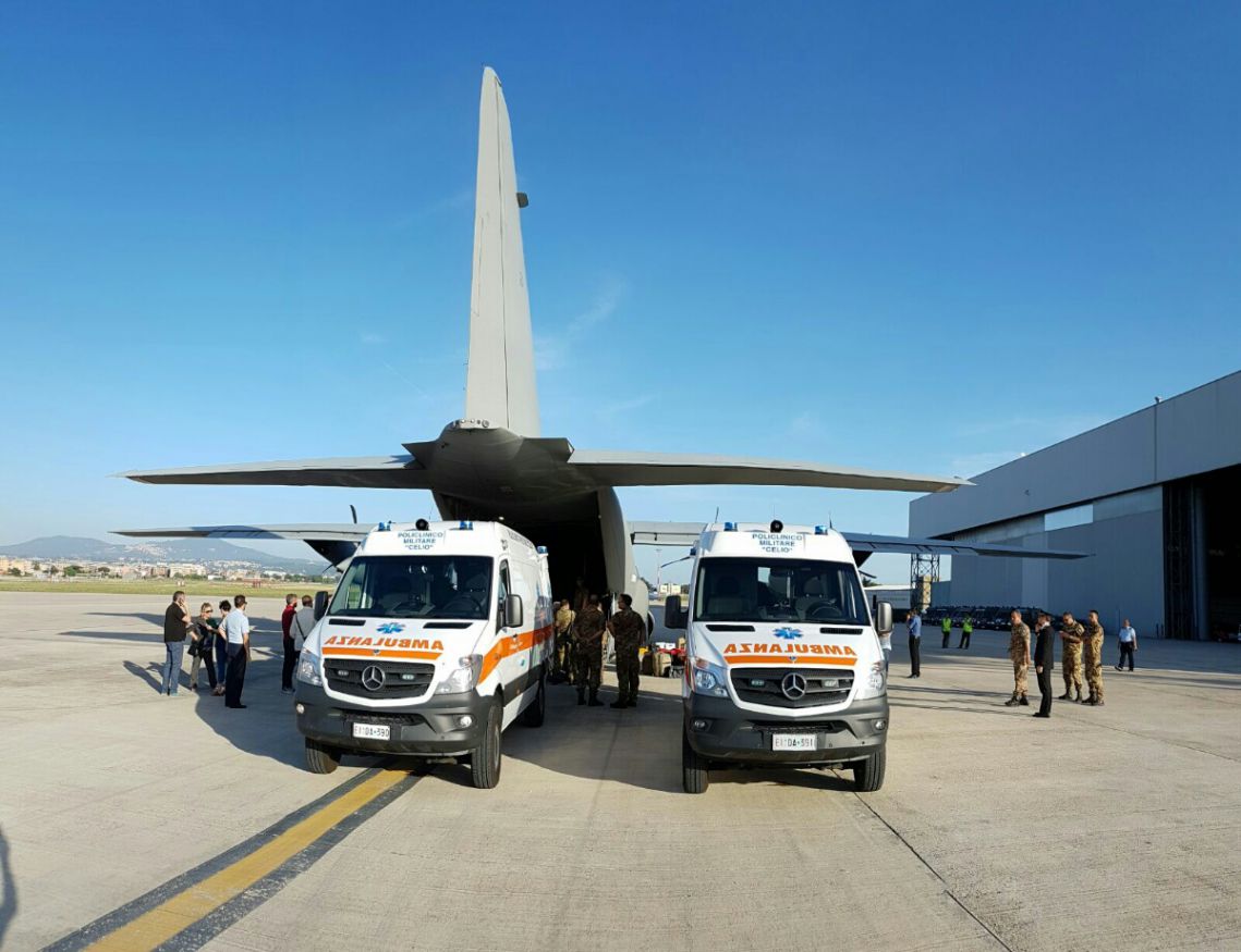 Italy sending seven tons of medical aid to Misrata