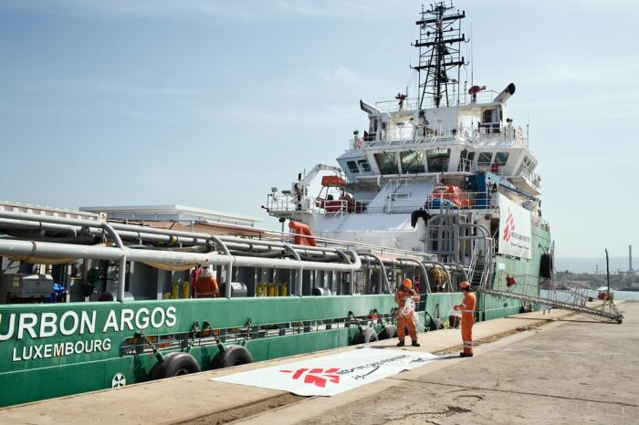 Migrant rescue ship attacked on the high seas