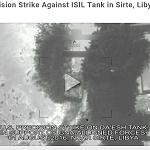 US releases video footage of airstrikes against IS in Sirte