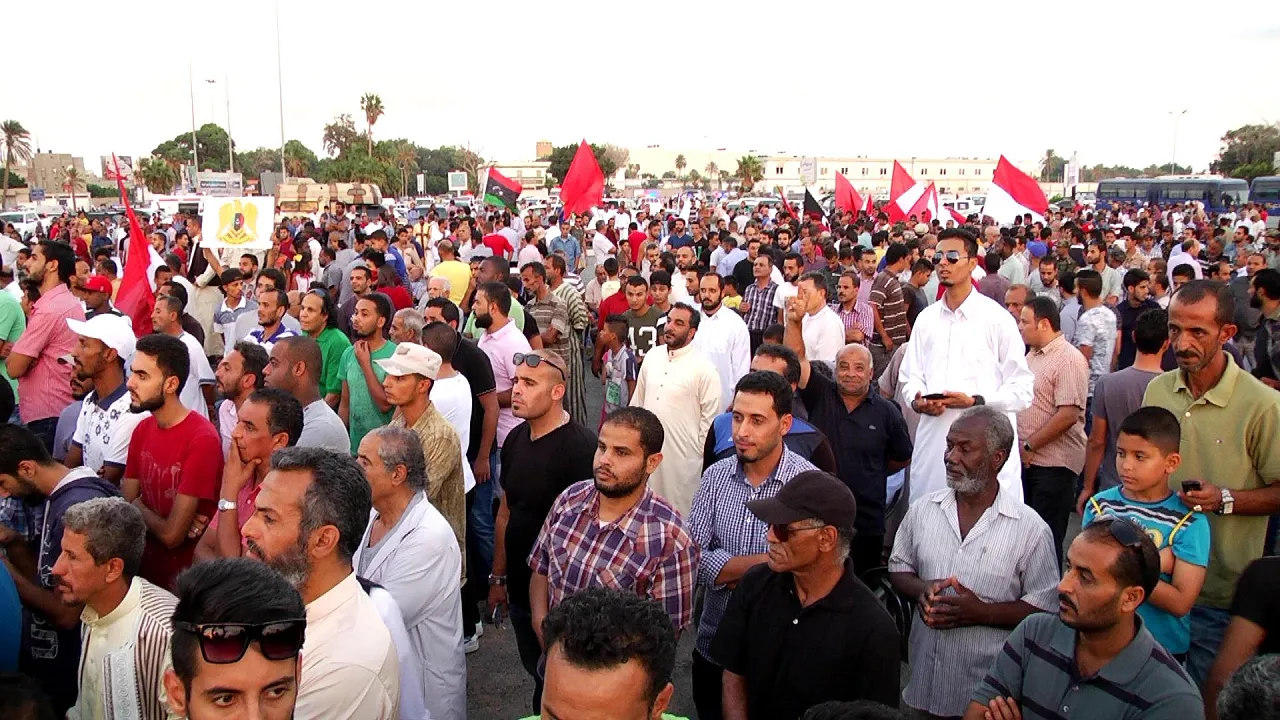 Protestors support LNA, want Kobler and Serraj sacked (Photo: Social media)