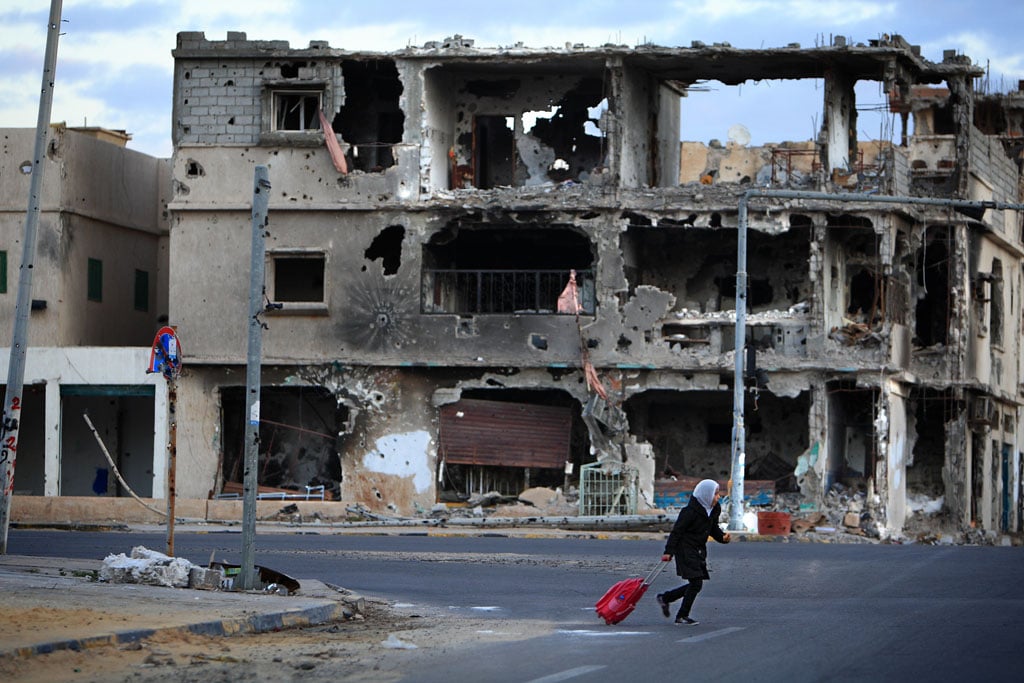 Some of the destruction in Sirte (Photo: UNICEF)
