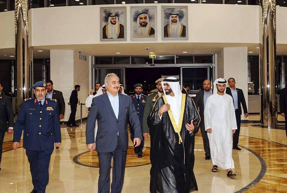 Hafter in UAE discusses military needs